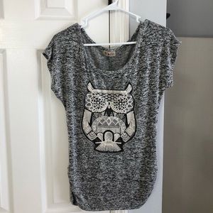 Free kisses cute Owl shirt